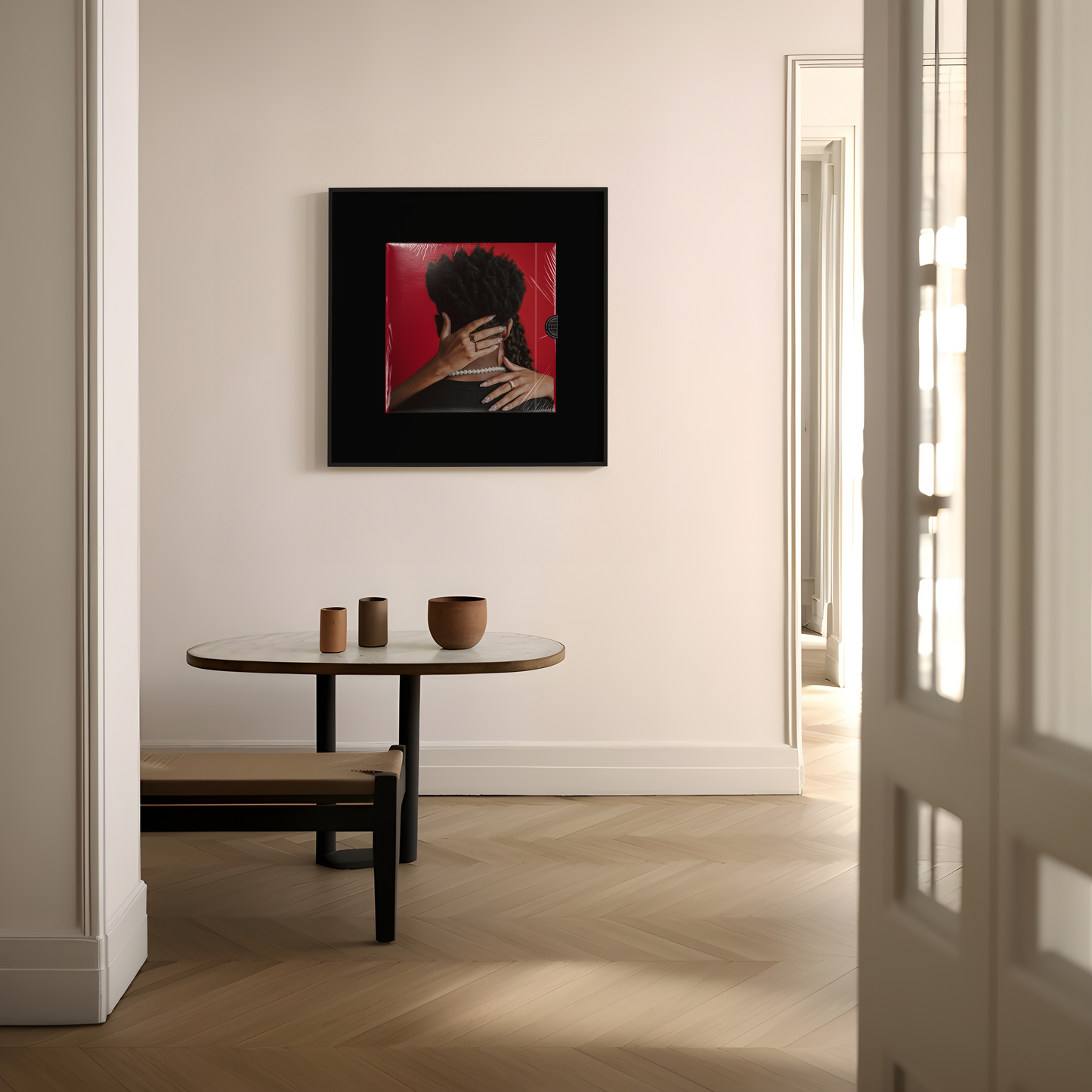 Wedding Vinyl Gallery Album Cover Canvas